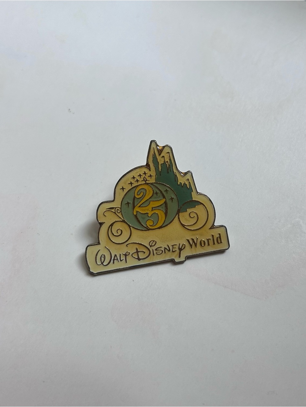 Disney 25th anniversary Commemorative Enamel Pin